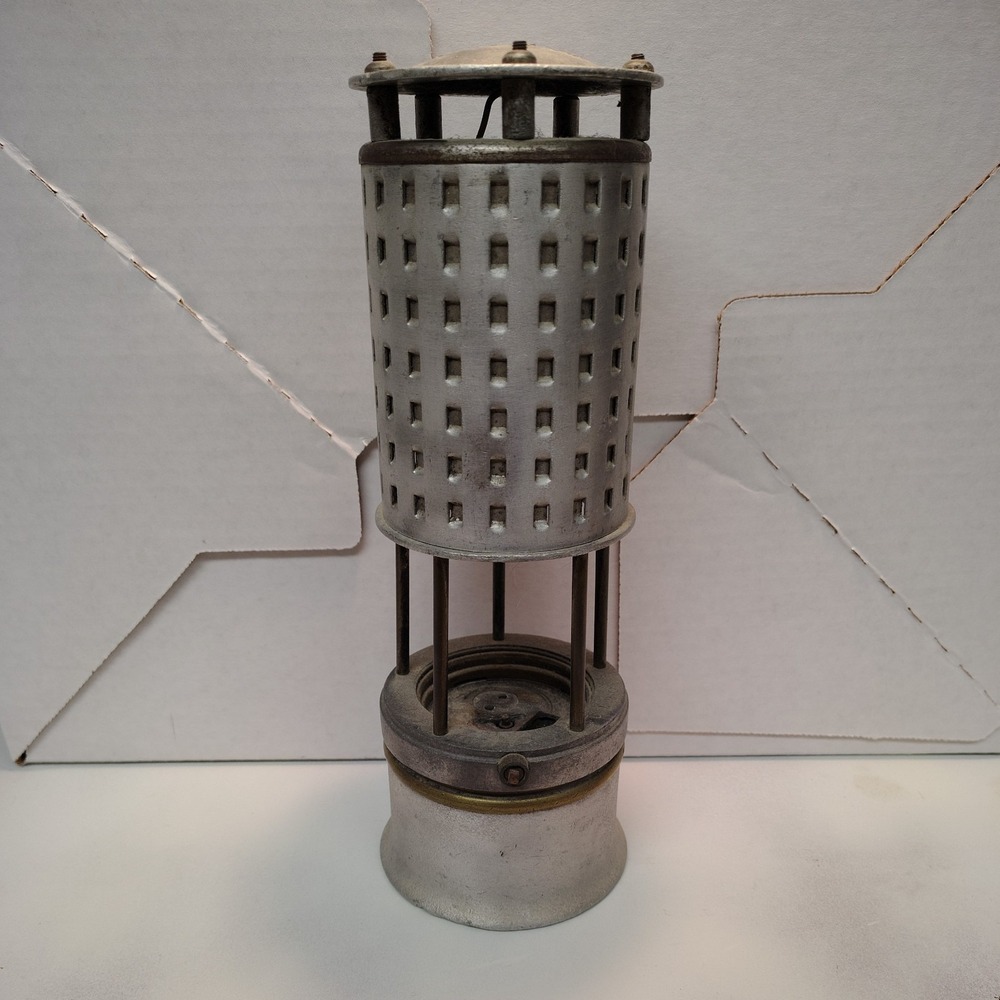 Vintage Koehler Permissible Flame Safety Lamp Coal Miner's Lantern Marlboro
